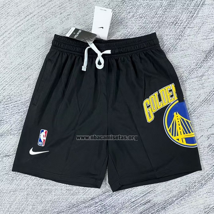 Pantalone Golden State Warriors Big Logo Just Don Negro